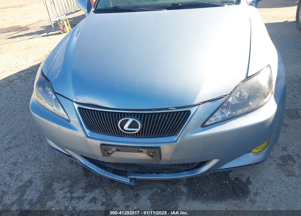 2008 LEXUS IS 250 VIN: JTHCK262485020695