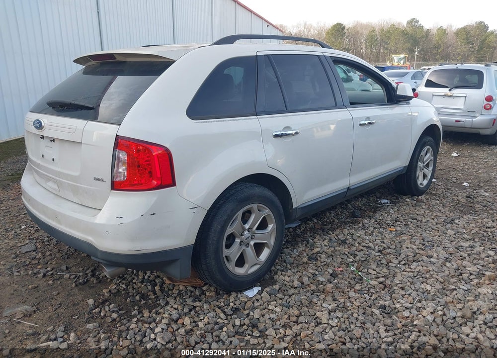 2011 FORD EDGE SEL VIN: 2FMDK3JC7BBA58934