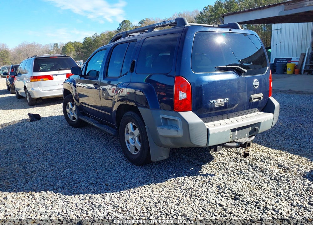 2007 NISSAN XTERRA S VIN: 5N1AN08W27C534426