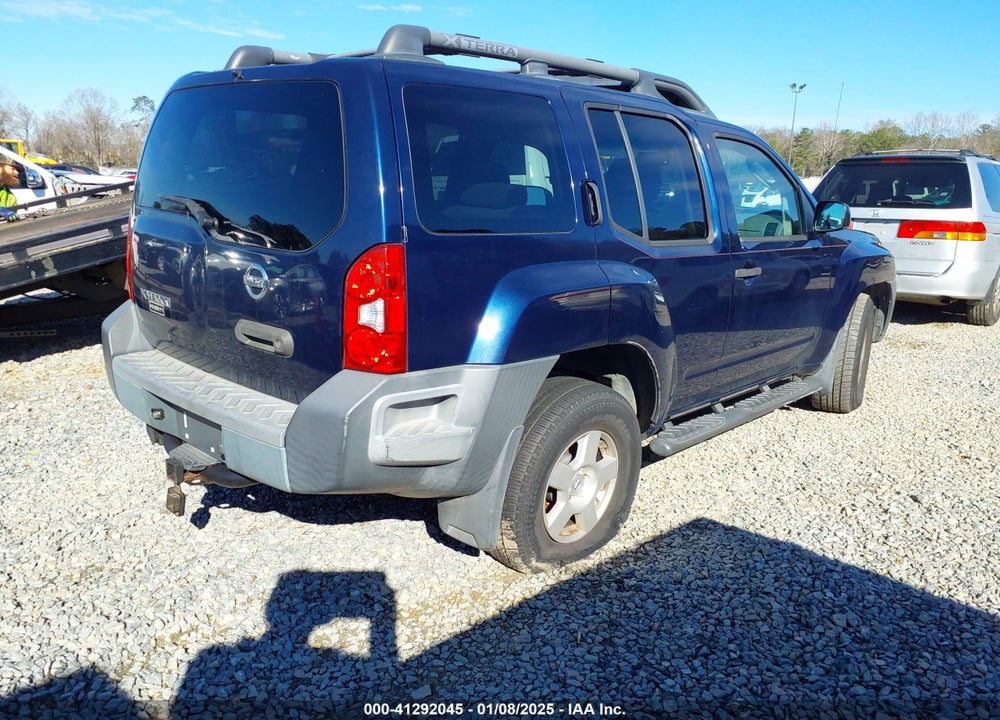 2007 NISSAN XTERRA S VIN: 5N1AN08W27C534426
