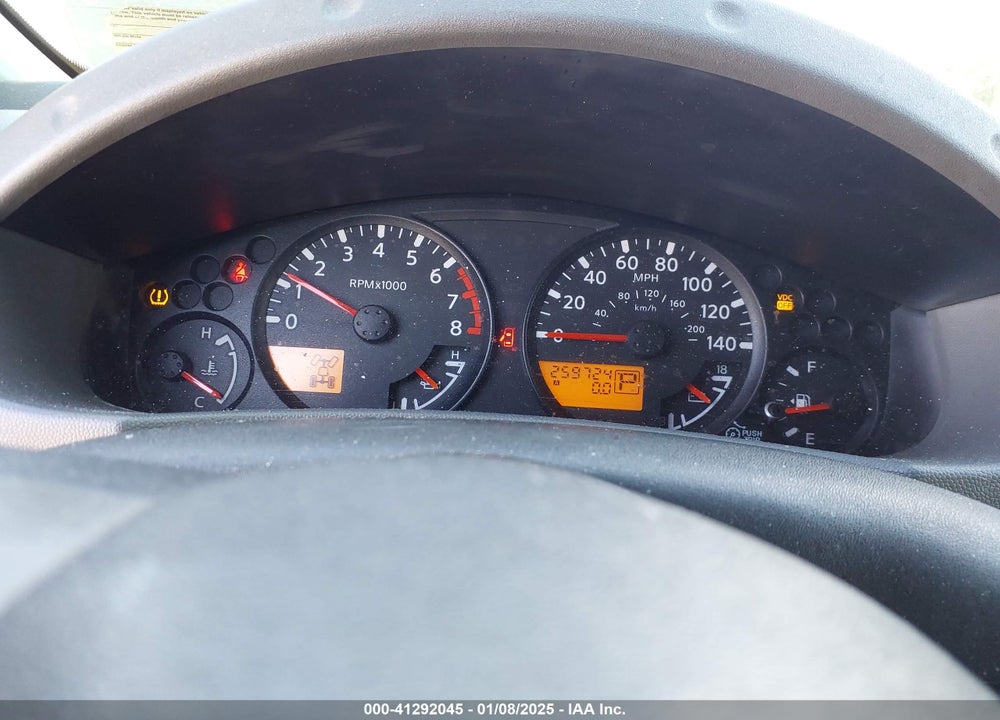 2007 NISSAN XTERRA S VIN: 5N1AN08W27C534426
