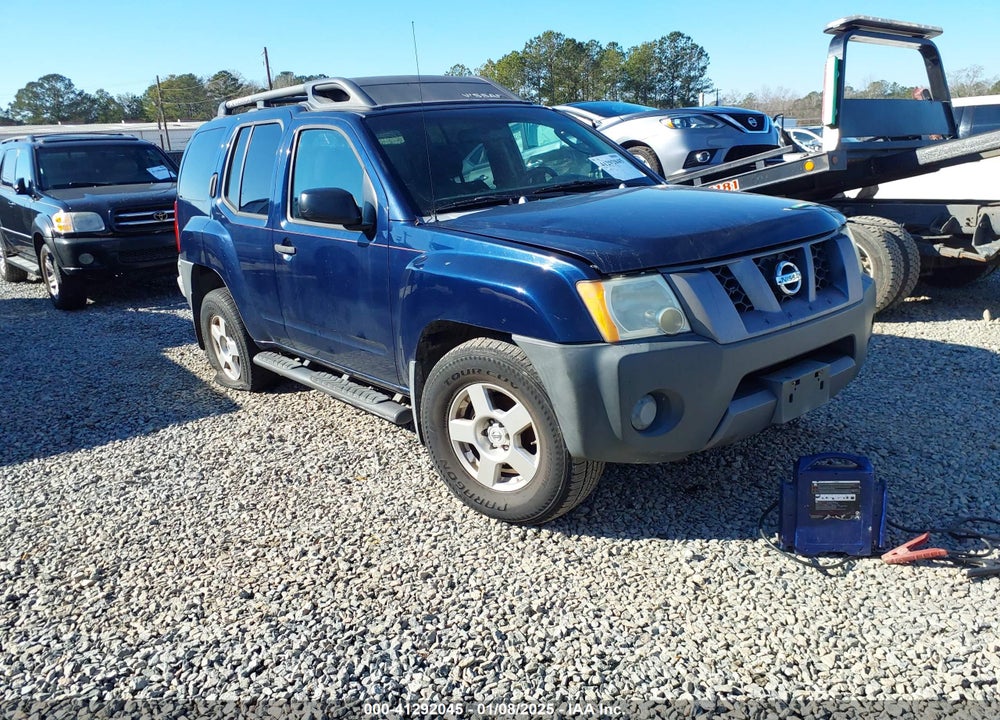 2007 NISSAN XTERRA S VIN: 5N1AN08W27C534426