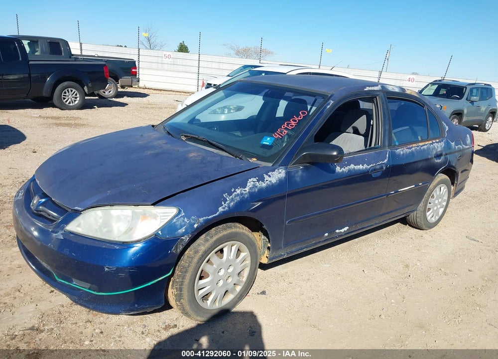 2005 HONDA CIVIC LX/LX SE VIN: 2HGES16565H612863
