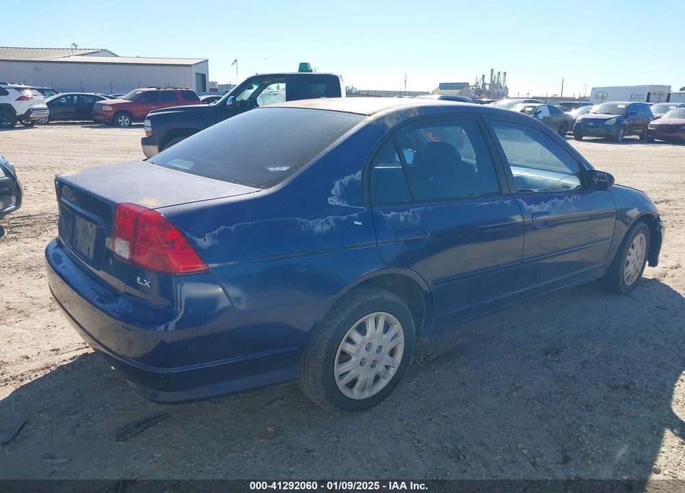 2005 HONDA CIVIC LX/LX SE VIN: 2HGES16565H612863