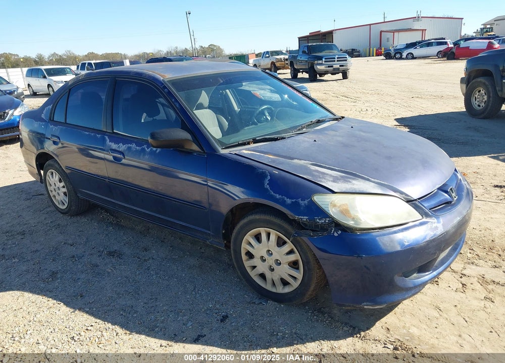 2005 HONDA CIVIC LX/LX SE VIN: 2HGES16565H612863