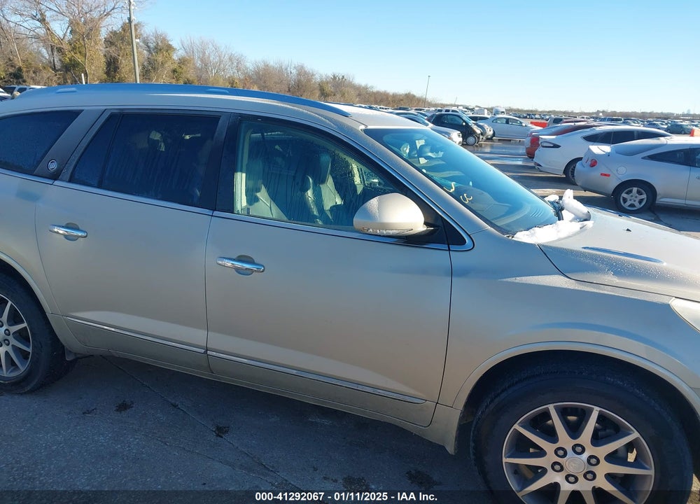 2014 BUICK ENCLAVE LEATHER VIN: 5GAKRBKDXEJ288977