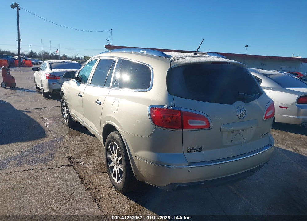 2014 BUICK ENCLAVE LEATHER VIN: 5GAKRBKDXEJ288977