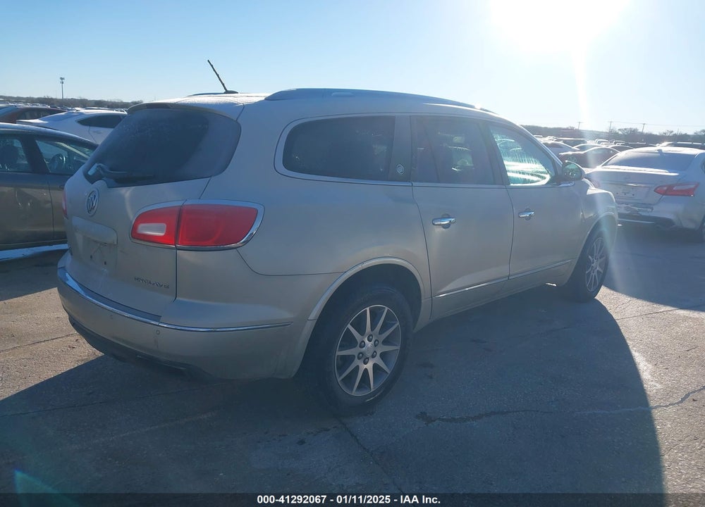 2014 BUICK ENCLAVE LEATHER VIN: 5GAKRBKDXEJ288977