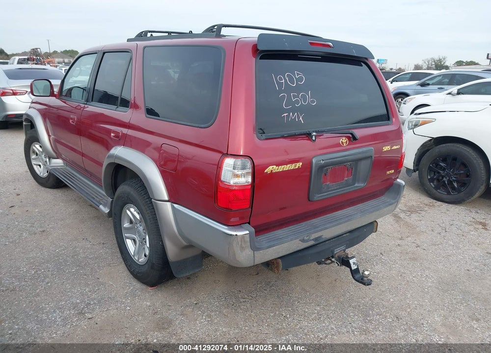 2001 TOYOTA 4RUNNER SR5 V6 VIN: JT3HN86R119052506