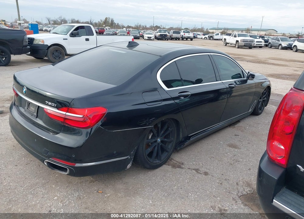 2016 BMW 750I VIN: WBA7F2C51GG415021