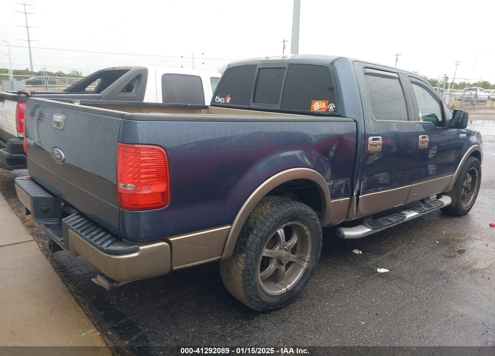 2004 FORD F-150 LARIAT/XLT VIN: 1FTPW12564KD49587