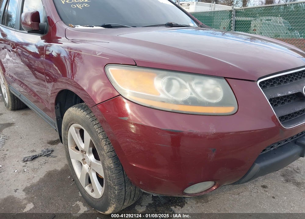 2008 HYUNDAI SANTA FE LIMITED/SE VIN: 5NMSH73E78H139930