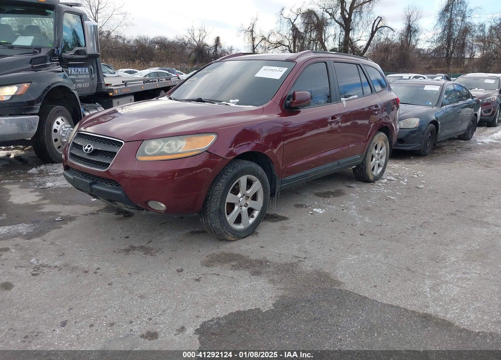 2008 HYUNDAI SANTA FE LIMITED/SE VIN: 5NMSH73E78H139930