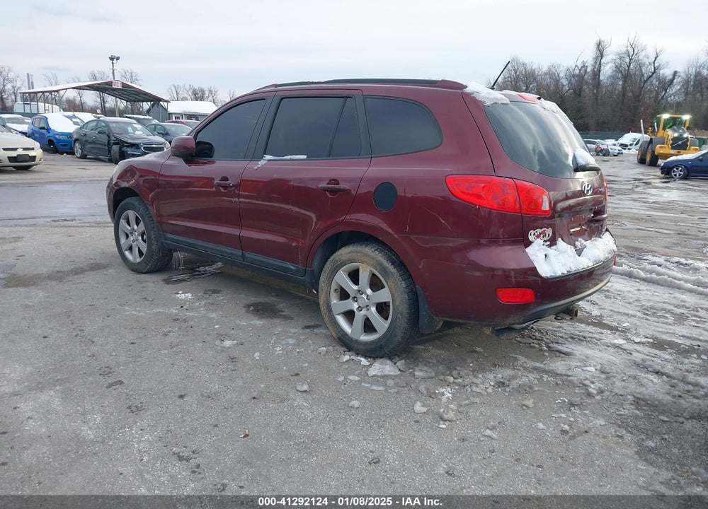 2008 HYUNDAI SANTA FE LIMITED/SE VIN: 5NMSH73E78H139930