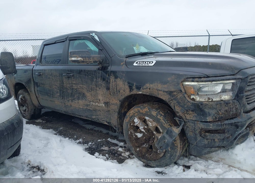 2019 RAM 1500 BIG HORN/LONE STAR 4X4 5'7 BOX VIN: 1C6SRFFT3KN507989