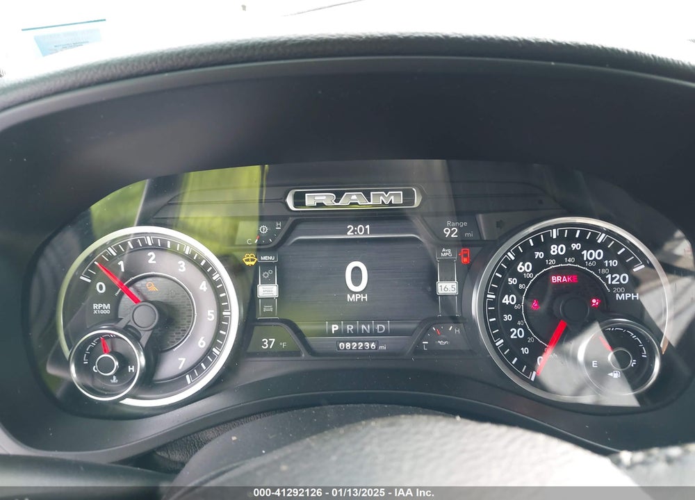 2019 RAM 1500 BIG HORN/LONE STAR 4X4 5'7 BOX VIN: 1C6SRFFT3KN507989