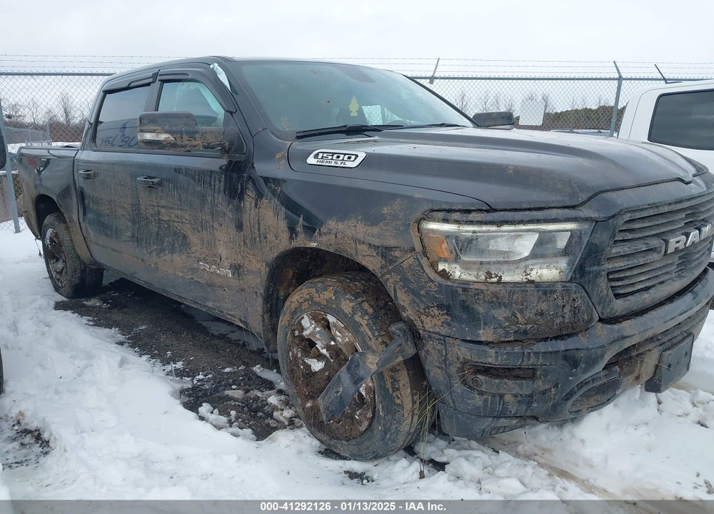 2019 RAM 1500 BIG HORN/LONE STAR 4X4 5'7 BOX VIN: 1C6SRFFT3KN507989