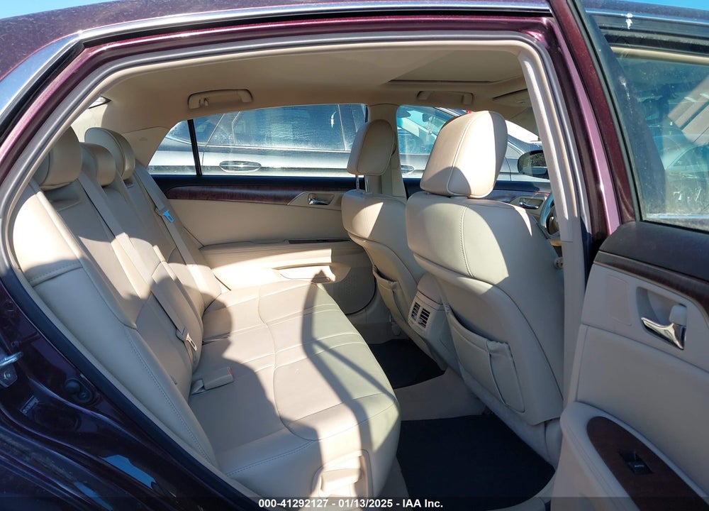 2011 TOYOTA AVALON VIN: 4T1BK3DB8BU408267