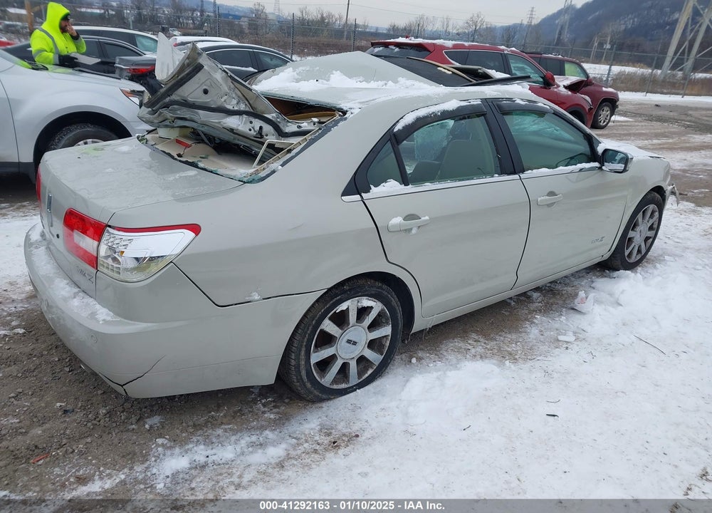 2008 LINCOLN MKZ VIN: 3LNHM26T08R642407