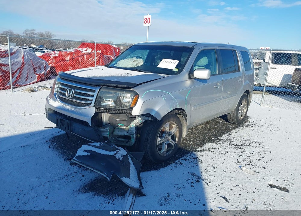 2012 HONDA PILOT EX-L VIN: 5FNYF4H57CB042079