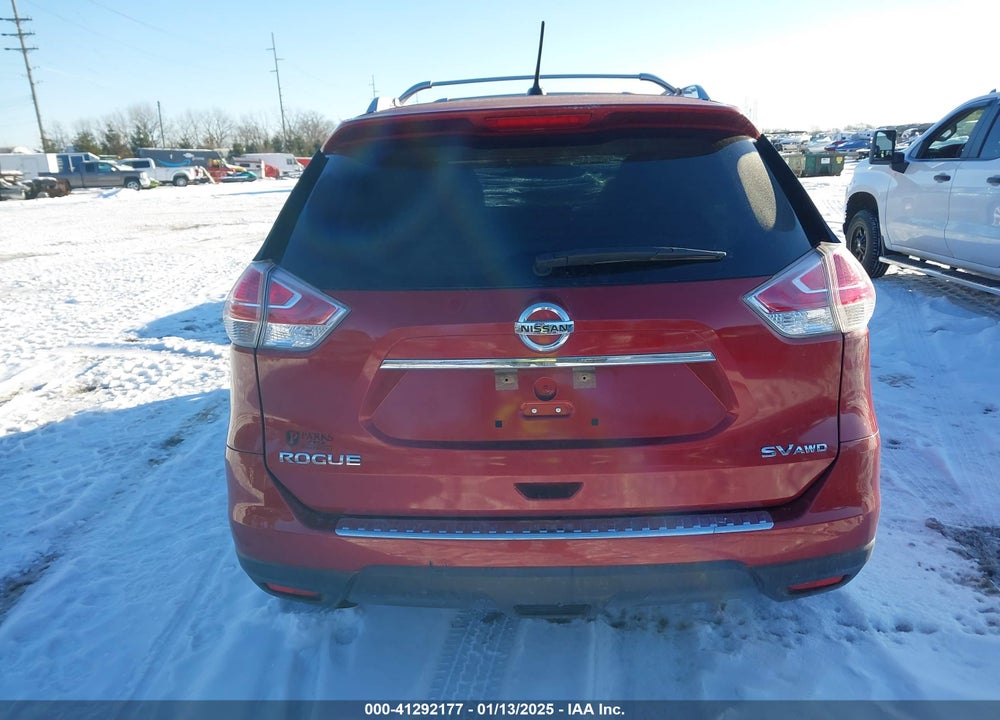 2016 NISSAN ROGUE SV VIN: KNMAT2MV3GP730628