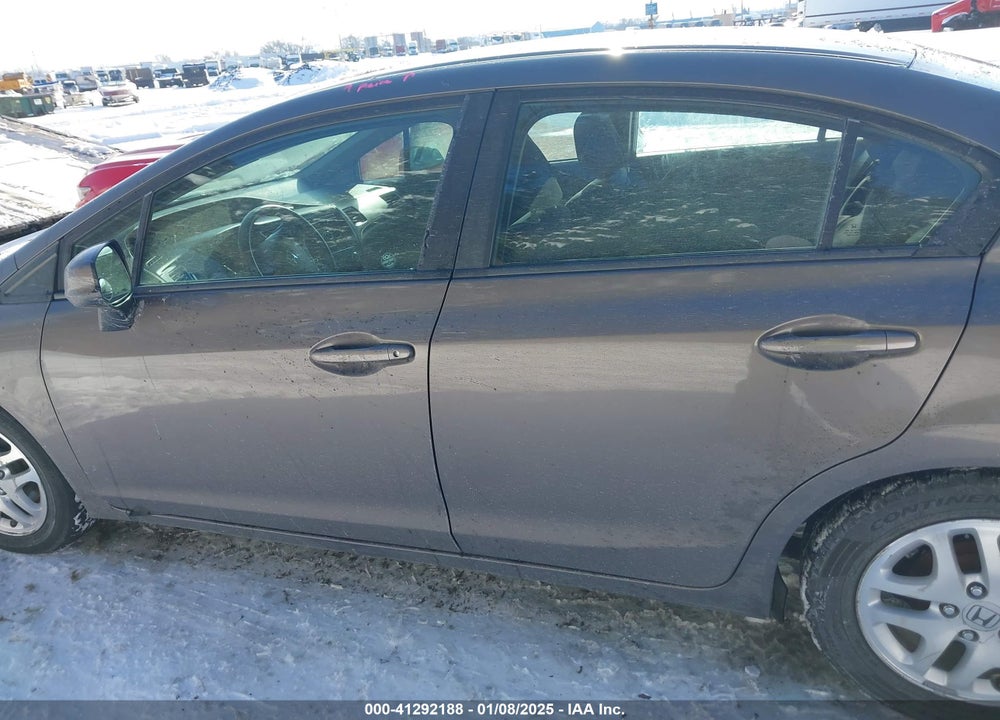 2013 HONDA CIVIC VIN: 2HGFB2F51DH582907