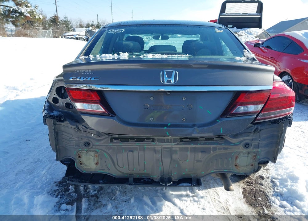 2013 HONDA CIVIC VIN: 2HGFB2F51DH582907