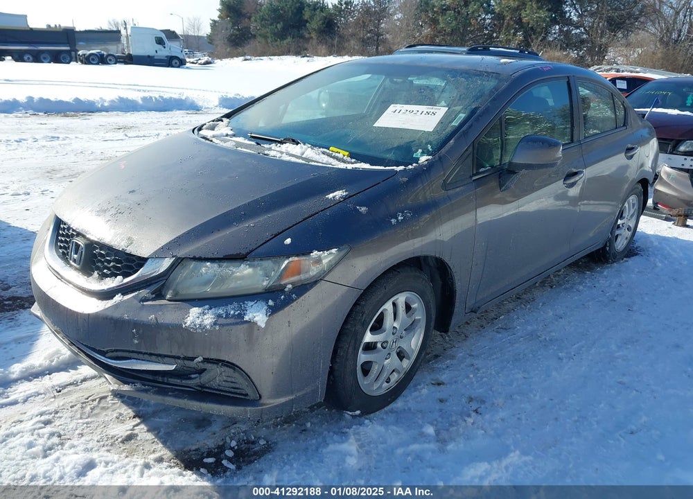 2013 HONDA CIVIC VIN: 2HGFB2F51DH582907