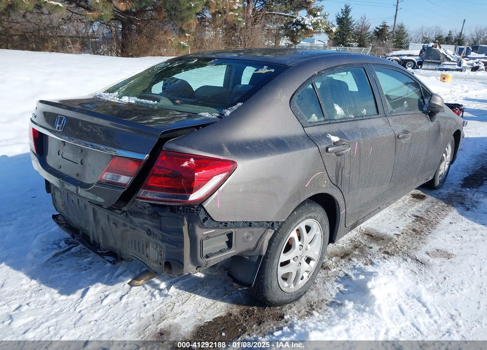 2013 HONDA CIVIC VIN: 2HGFB2F51DH582907