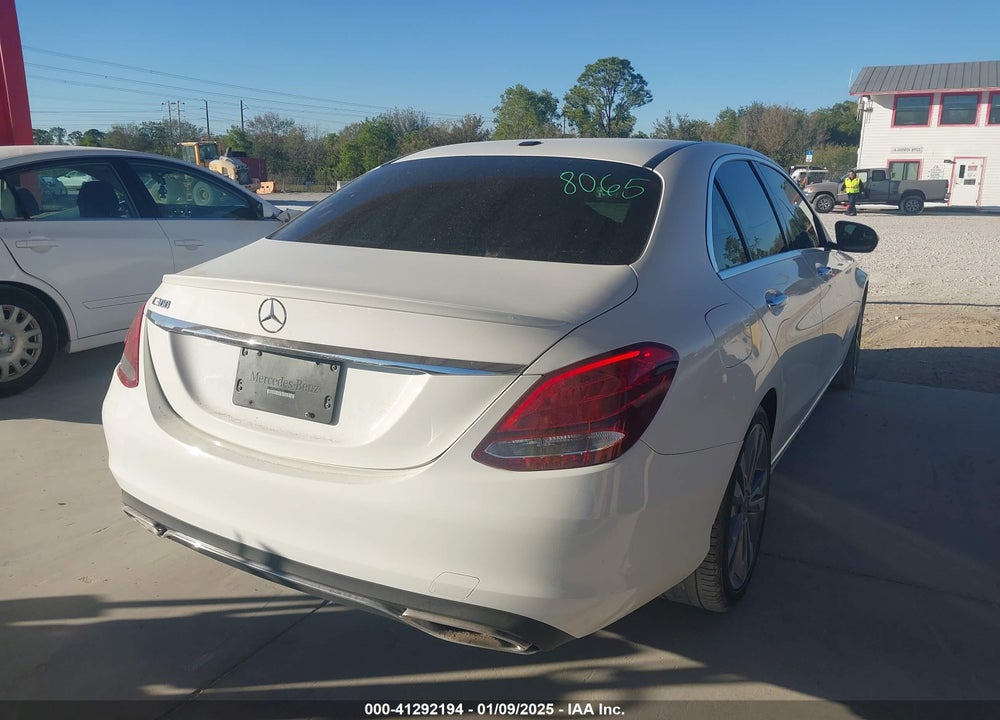2018 MERCEDES-BENZ C 300 VIN: 55SWF4JB7JU262387