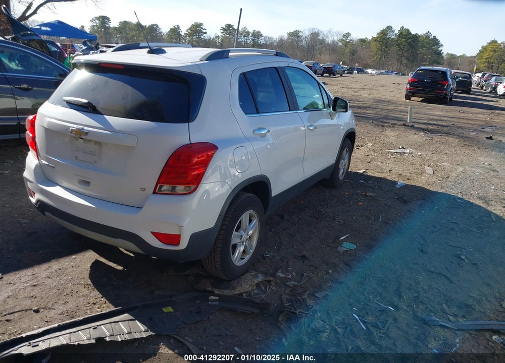 2017 CHEVROLET TRAX LT VIN: 3GNCJPSB3HL271853