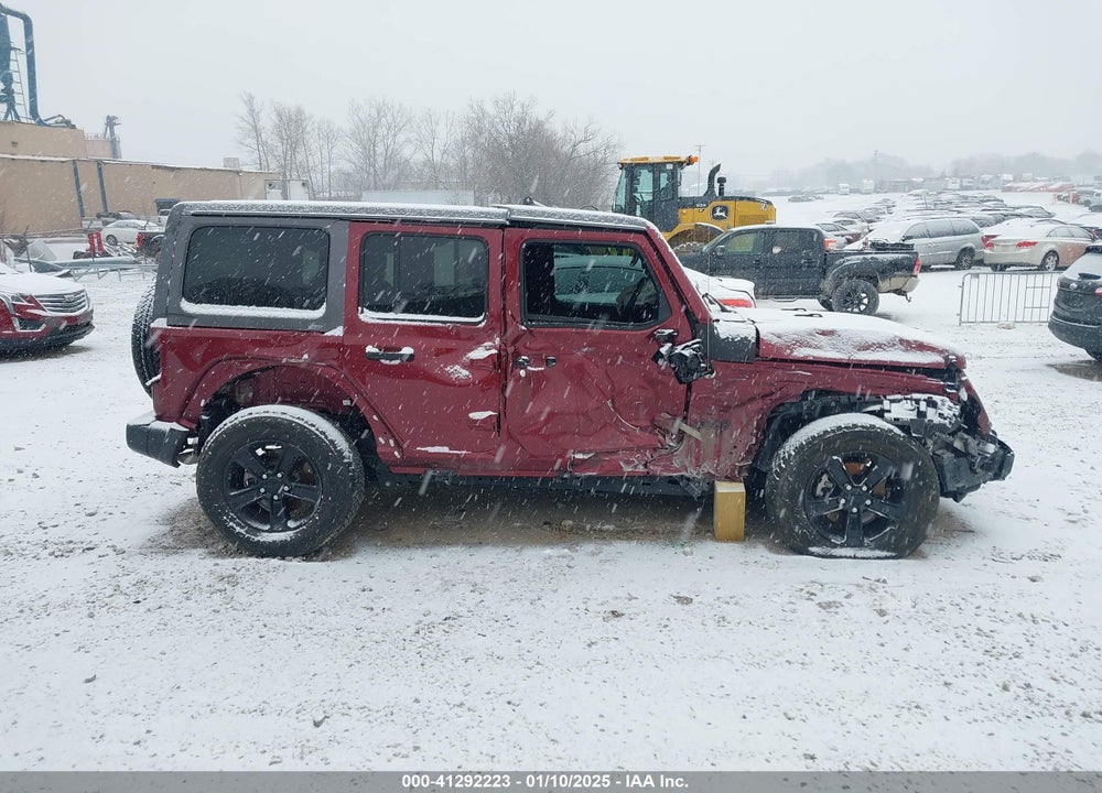 2021 JEEP WRANGLER UNLIMITED VIN: 1C4HJXEN5MW704808