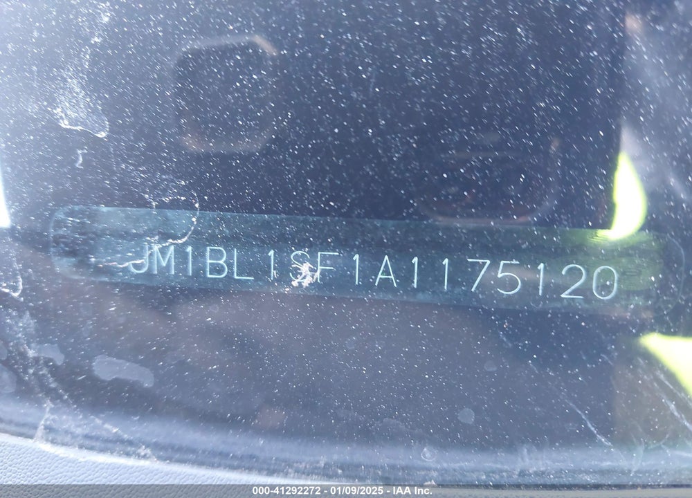 2010 MAZDA 3 VIN: JM1BL1SF1A1175120