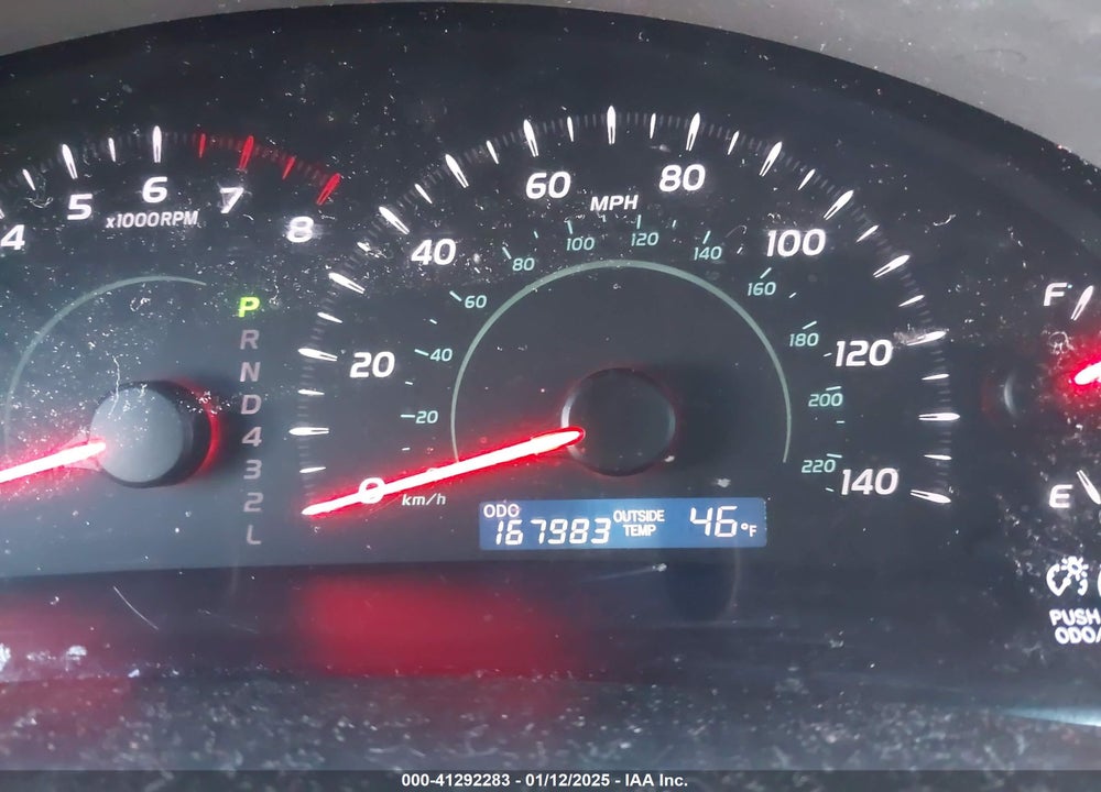 2009 TOYOTA CAMRY LE VIN: 4T1BE46K69U380747