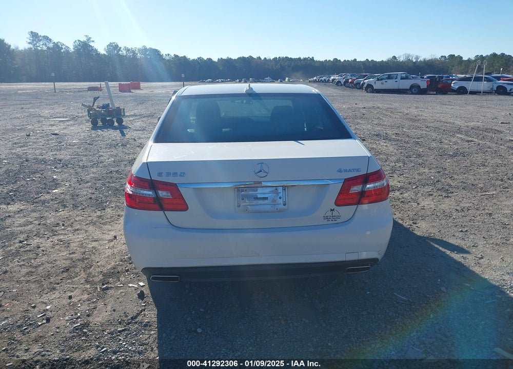 2011 MERCEDES-BENZ E 350 4MATIC VIN: WDDHF8HB4BA463932