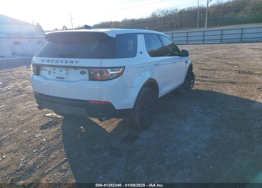 2018 LAND ROVER DISCOVERY SPORT SE VIN: SALCP2RX8JH749225