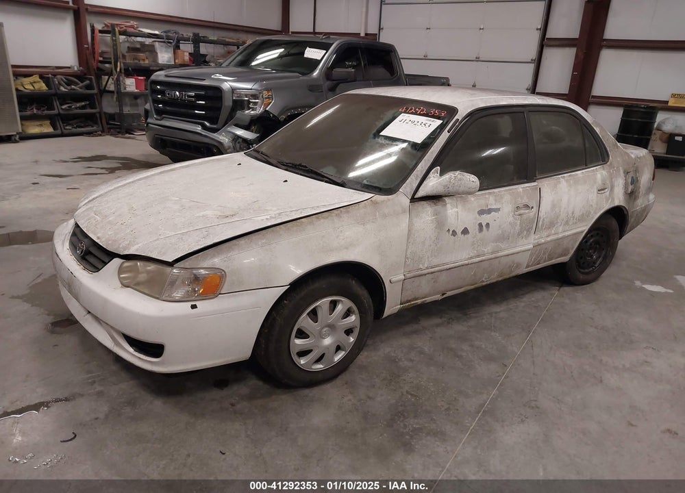 2002 TOYOTA COROLLA VIN: 2T1BR12E92C554711