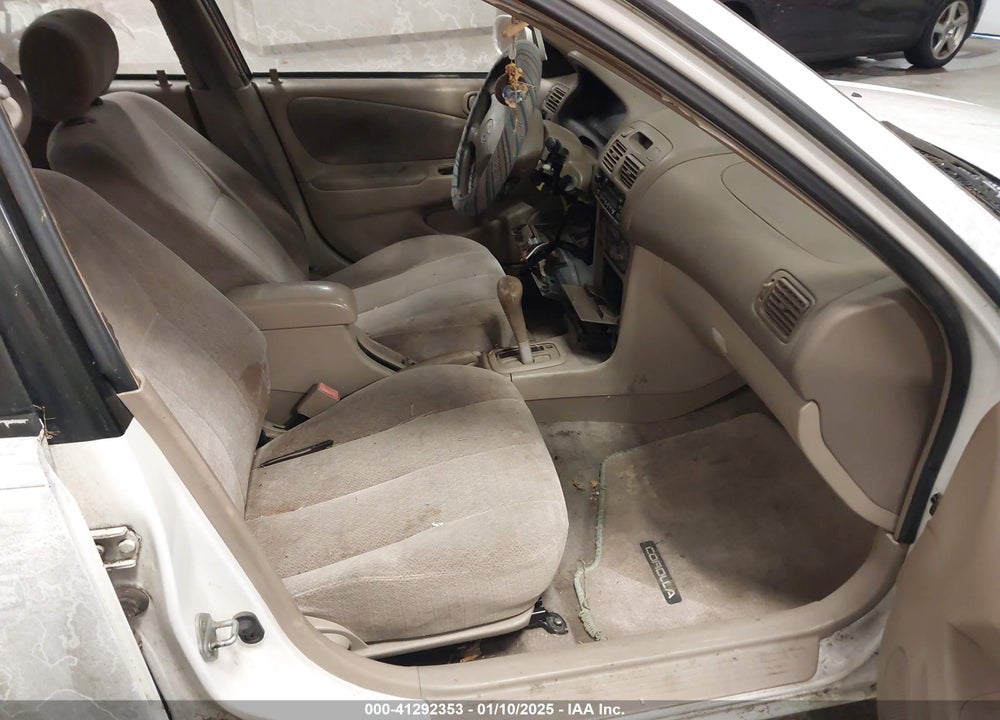 2002 TOYOTA COROLLA VIN: 2T1BR12E92C554711