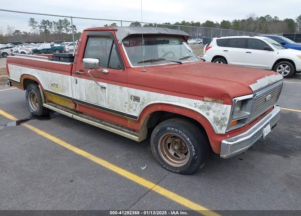 1986 FORD F150 VIN: 1FTDF15N2GNB44592