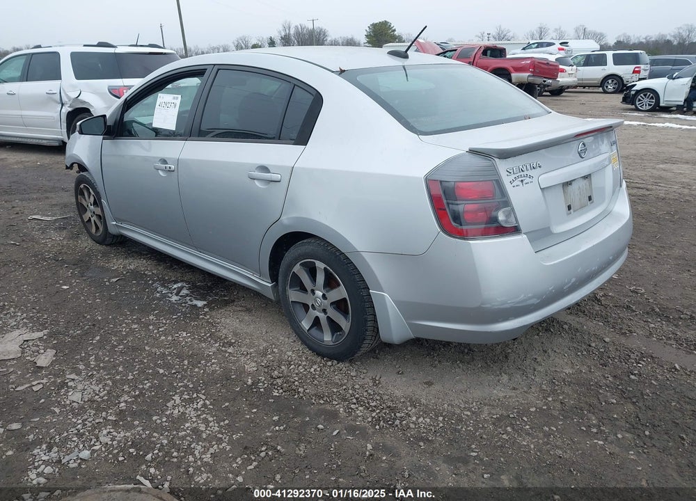 2012 NISSAN SENTRA 2.0 SR VIN: 3N1AB6AP6CL622819