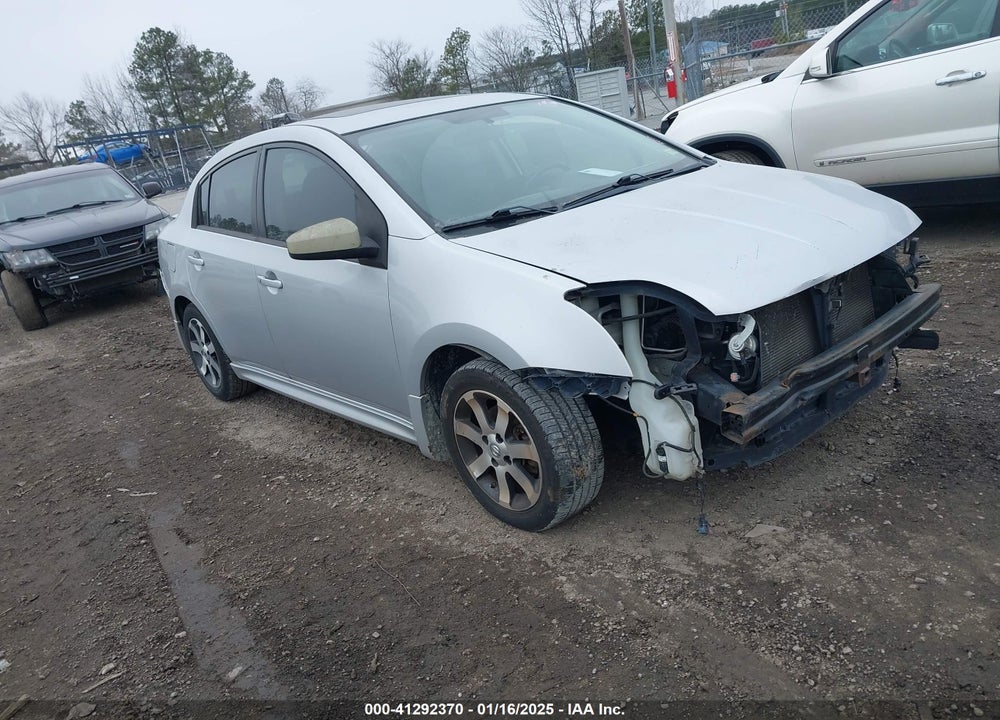 2012 NISSAN SENTRA 2.0 SR VIN: 3N1AB6AP6CL622819