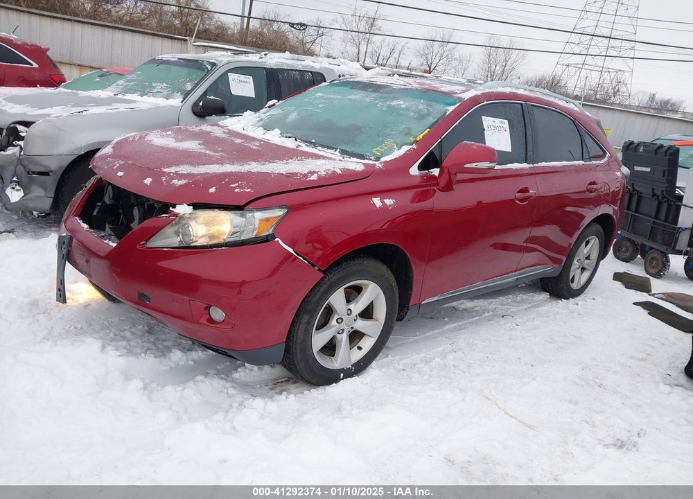 2012 LEXUS RX 350 VIN: 2T2BK1BA1CC153698