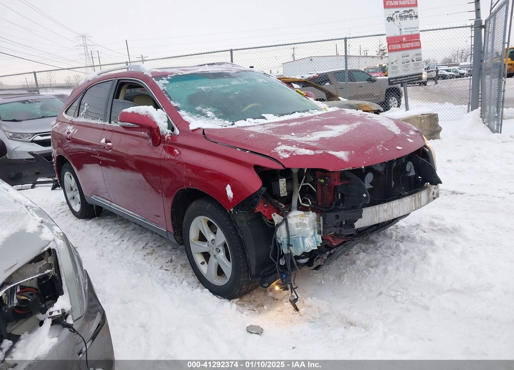 2012 LEXUS RX 350 VIN: 2T2BK1BA1CC153698