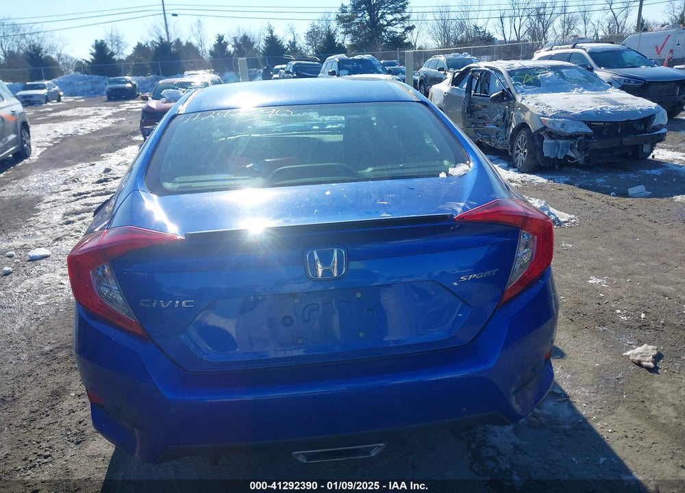 2021 HONDA CIVIC VIN: 19XFC2F84ME000686