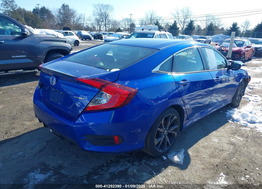 2021 HONDA CIVIC VIN: 19XFC2F84ME000686
