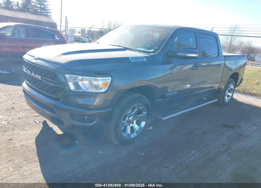 2022 RAM 1500 BIG HORN 4X4 5'7 BOX VIN: 1C6SRFFT3NN402356