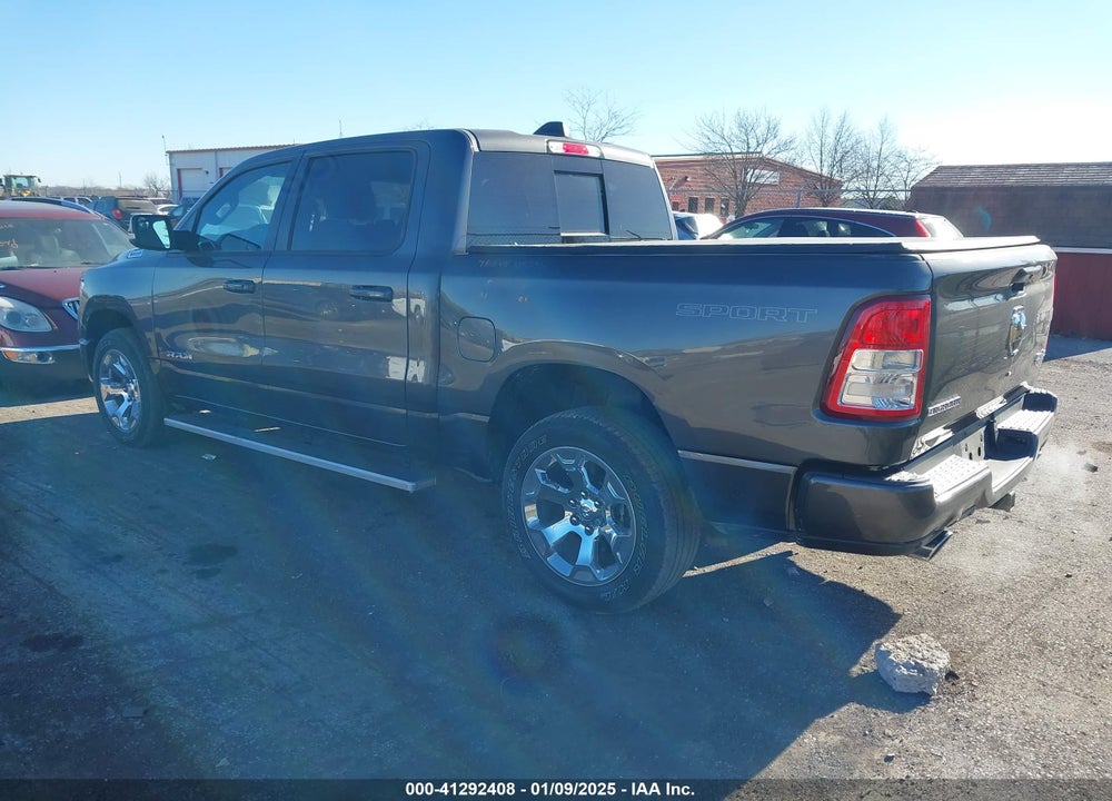 2022 RAM 1500 BIG HORN 4X4 5'7 BOX VIN: 1C6SRFFT3NN402356