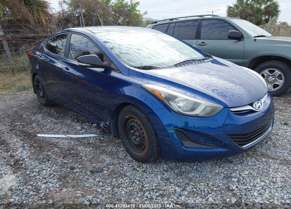 2016 HYUNDAI ELANTRA SE VIN: 5NPDH4AE4GH788774
