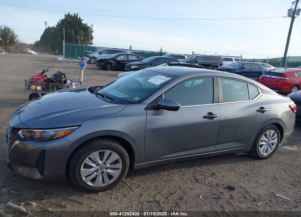 2024 NISSAN SENTRA S XTRONIC CVT VIN: 3N1AB8BV7RY285436