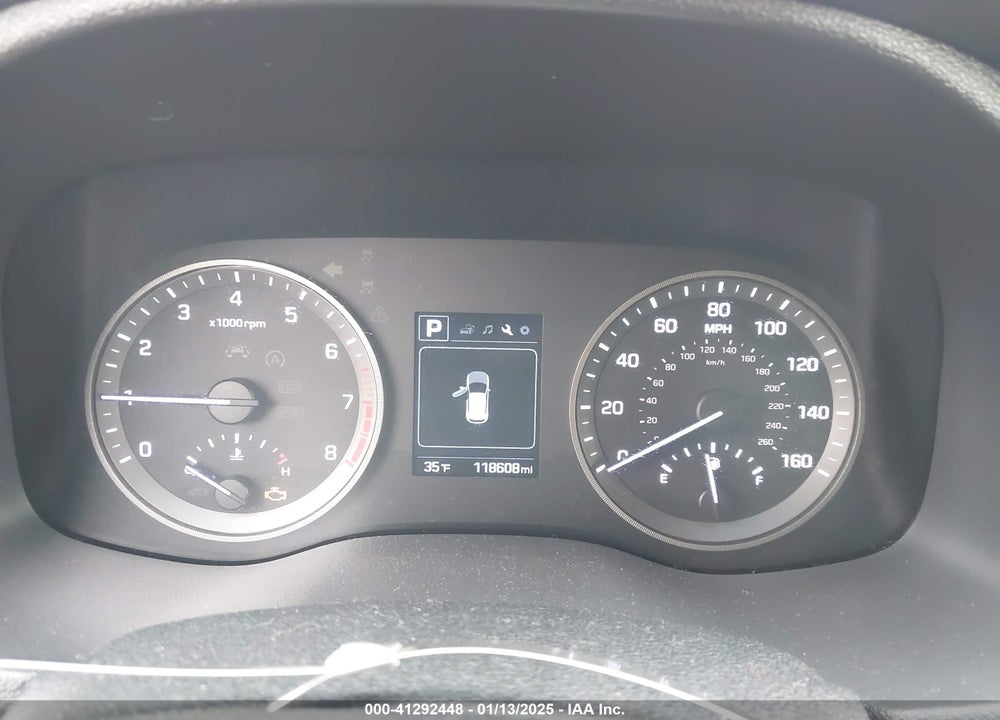 2017 HYUNDAI TUCSON SE VIN: KM8J23A40HU266488